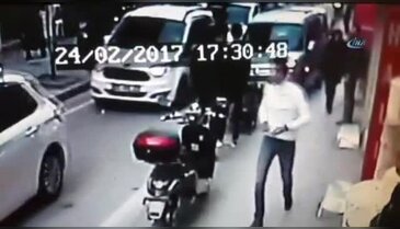 Samsun'da müşteri ve iş yeri çalışanı birbirine girdi