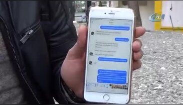 Oğluna gelen mesajı görünce şok oldu