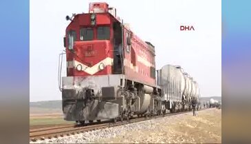 Diyarbakır'da yük trenine bombalı saldırı