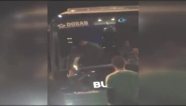 İşte Bursasporlu futbolculara yapılan saldırı