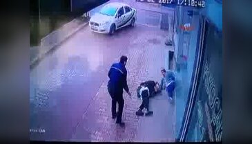 Lise öğrencisinin vurulma anı kameraya yansıdı - 2