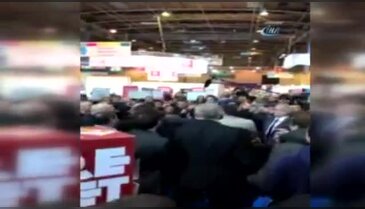 Fransa'da Cumhurbaşkanı adayına yumurtalı saldırı