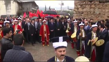 Müezzinoğlu, Bursa'da fetih şenliklerine katıldı