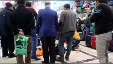 AVM'de yaşlı adamın feci ölümü!