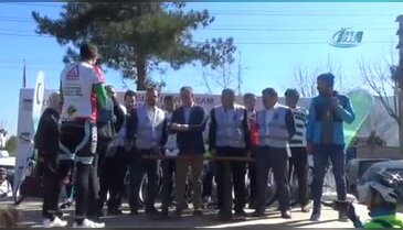 Bursa'da sağlıklı yaşam için pedal çevirdiler