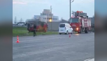 Otomobil ikiye bölündü: 2 ölü, 4 yaralı