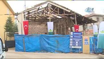 Bursa 'Kedili Tekke' restore ediliyor