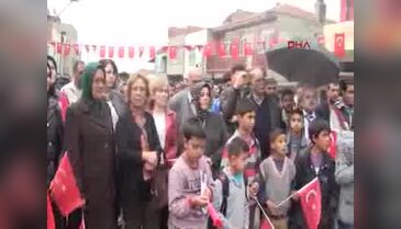 Bursa'da Roman mahallesinde uyuşturucuyla mücadele mitingi