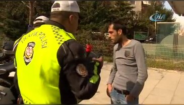 Plaka kurallarına uymayan sürücülere ceza yağdı