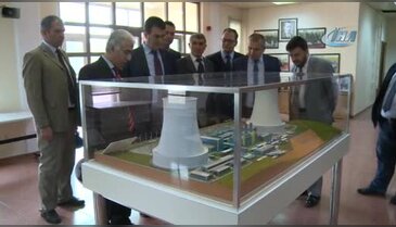 Bursa Osmangazi Belediye Başkanı Ovaakça Termik Santralini ziyaret etti