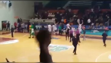 Bursaspor Durmazlar-Eskişehir Basket maçında olaylar çıktı!
