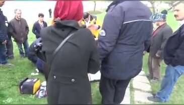 Bursa'da parkta bıçaklı dehşet