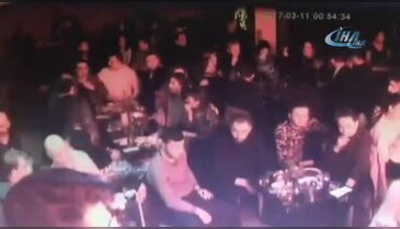 Bursa'da bardaki cinayet kamerada
