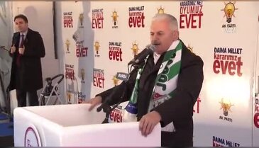 Başbakan Binali Yıldırım Bursa mitinginde konuştu
