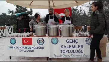 Bursa'da üniversite öğrencilerine "Çanakkale menüsü"