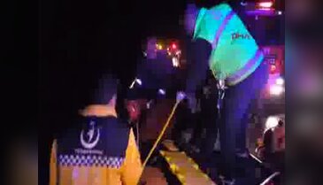 TEM'de feci kaza! 8 yaralı