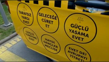 Bursa Büyükşehir Belediye Başkanı Altepe "Evet Taksi" ile yollarda