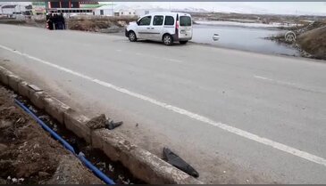 Yüzme bilmeyen sürücüyü bu halde buldular