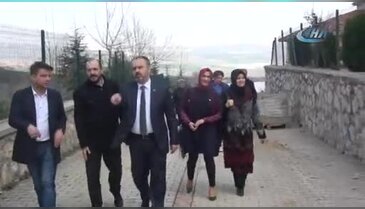 Bursa'nın İnegöl Belediye Başkanı Aktaş engellilerin gönlünü aldı