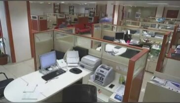 Banka ve vergi dairesini böyle soydular