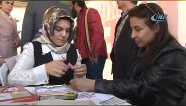Bursa'da referanduma 'evet' dövmeli destek