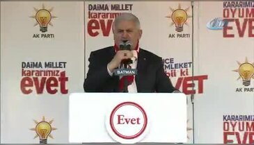 Başbakan Yıldırım Batman'da
