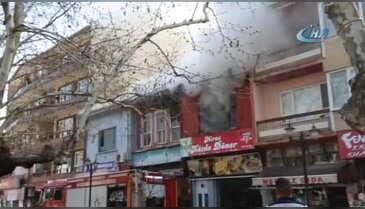 Bursa Gürsu'da korkutan yangın