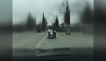 Yürekleri ağızlara getiren paten yolculuğu
