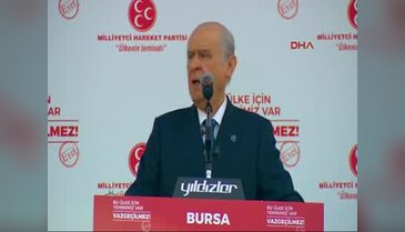 Devlet Bahçeli Bursa'da halka hitap etti - 2