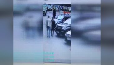 Eski milletvekilinin cinayet anı güvenlik kamerasında