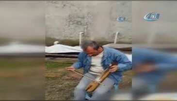 Kemençe çalarken düşüp öldü