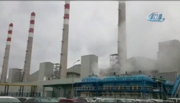 Bursa'da cam fabrikasında büyük yangın