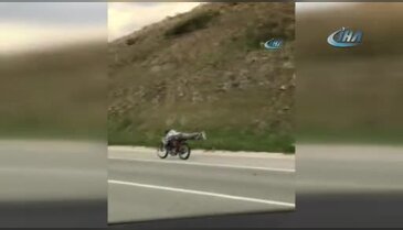 Bursa'da 120 kilometre hızla giden genç faciaya davetiye çıkardı