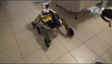 Bursa'da lise öğrencisi NASA'nın kullandığı robotun benzerini geliştirdi