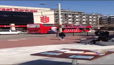 Bursa'da turist otobüsü "evet" aracı oldu!