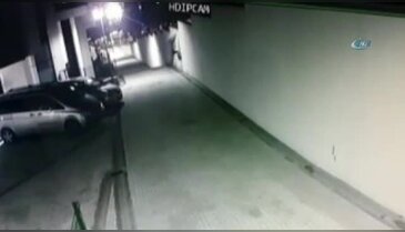 Örümcek adamı andıran hırsızlar kamerada