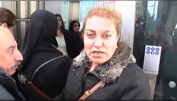 Pes dedirten görüntüler! Halbuki engelliler ve yaşlıların kullanımı içindi