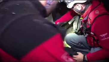 Bursa'da su borusuna sıkışan yavru kediler kurtarıldı