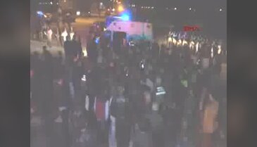 Kazayı duyan oraya koştu! Gerginlik yaşandı