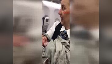 THY uçağında 13 bin metrede doğurdu