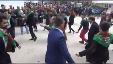 Bursa'da geleneksel köy düğünü