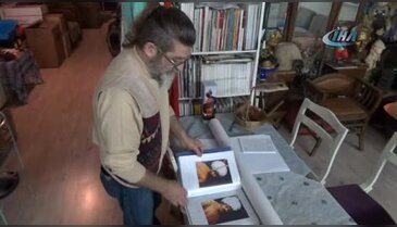 Bursalı ressam Osmanlı sultanlarını tuvallerde yaşatıyor