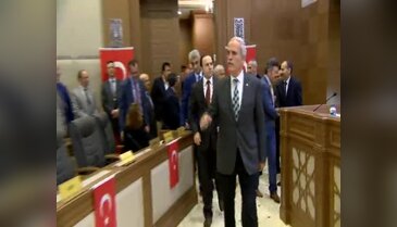 Bursa BUSKİ'de davullu zurnalı toplu sözleşme sevinci