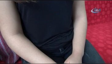 Karnı guruldayan genç kız hayata küstü