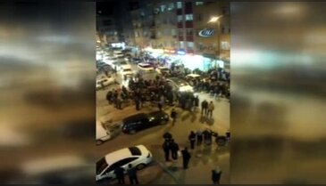Sevgilisine kızıp caddede dehşet saçtı!