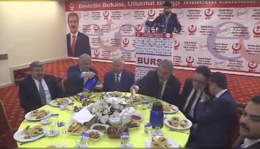 BBP Genel Başkanı Destici'den Bursa'da referandum açıklaması