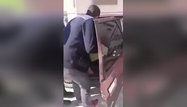 Yozgat'ta arabanın içinde oy kullandılar iddiası
