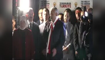 Başbakan Binali Yıldırım'dan balkon konuşması - 3