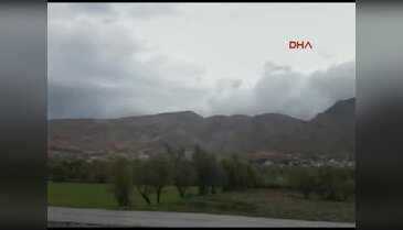 Tunceli'de helikopterin düştüğü bölgeden ilk görüntüler!