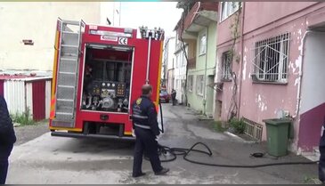 Bursa'da kundaklandığı iddia edilen evdeki 2 çocuk kurtarıldı